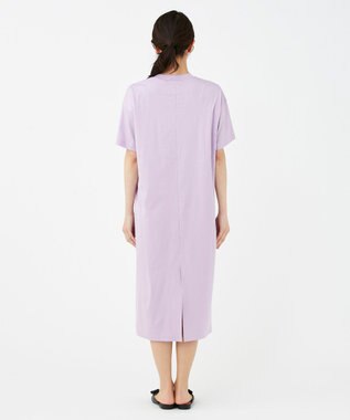 KASHIYAMA 【抗菌消臭】クレンゼ Teeシャツドレス ラベンダー
