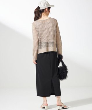 ANY SIS 【2SET】メッシュニット セット ベージュ