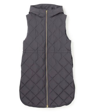 UNFILO 【TAION×UNFILO 】フード付きジレ チャコール