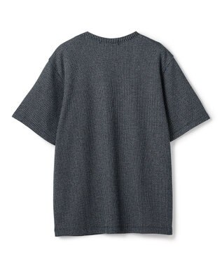 JOSEPH HOMME 【新色追加】メランジクロスジャージー　クルーネックカットソー ネイビー系