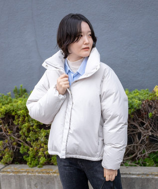 KWD 【日本製/高品質ダウン】STAND COLLAR DOWN BLOUSON ダウンブルゾン