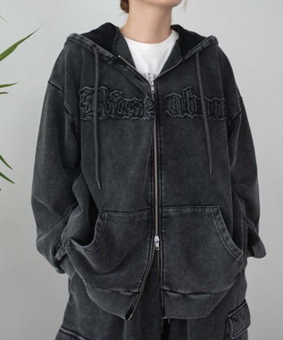 HIDDEN ERODED H ロゴ フーディ ヴィンテージ ウォッシュ HIDDEN ERODED H ロゴ フーディ ヴィンテージ ウォッシュ