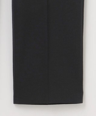 J.PRESS LADIES L 【セットアップ対応・洗える】DRYウーステッド テーパード パンツ ブラック系