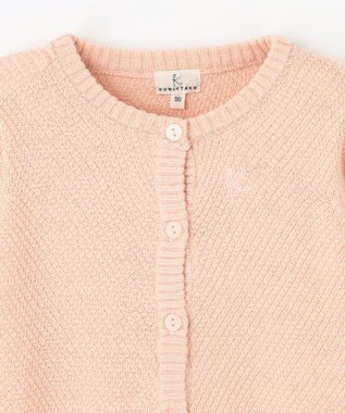 組曲 KIDS 【90-100㎝】クラシック カーディガン ピーチ系