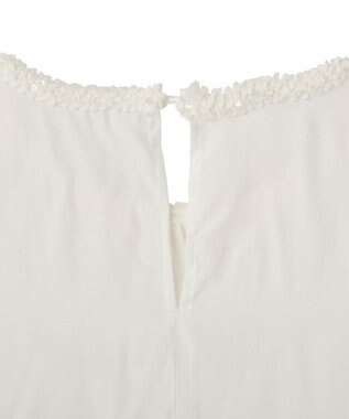 YECCA VECCA ブレードトリミングブラウス White