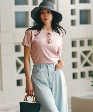 23区 バンブーハンドル ミニ ショルダーバッグ ブラック系