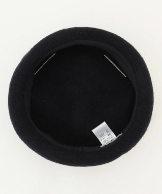 ANY KIDS ネコ耳つきベレー帽 ブラック