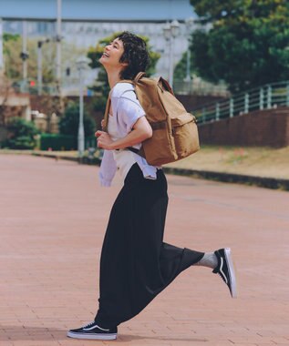 NIZYU KANO 【竹下玲奈コラボ】My Backpack Lサイズ キャメル