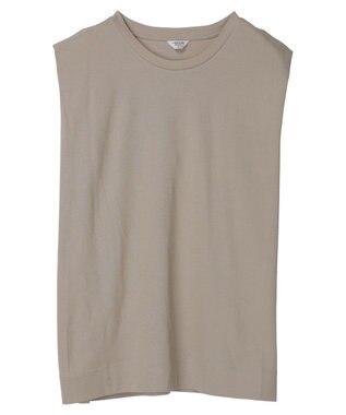 AMERICAN HOLIC ショルダータックノースリーブプルオーバー Gray Beige