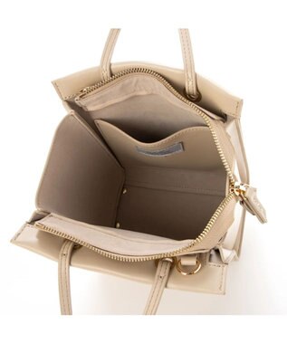 UNBILLION カシュカシュ cachecache / ノットハンドル縦長ミニトート LBE