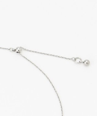 J.PRESS LADIES ステンレスオーバルネックレス シルバー系