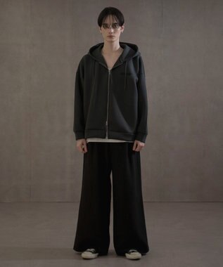 WEGO KEEPWARM　BIGZIPパーカー ブラック中濃色