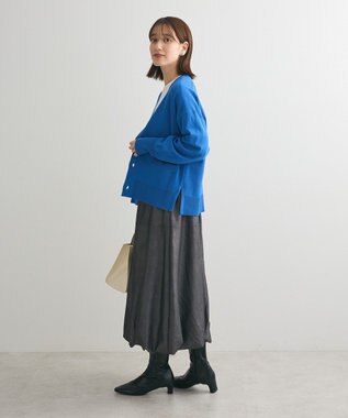 Green Parks ミディ丈バルーンスカートⅡ Dark Silver