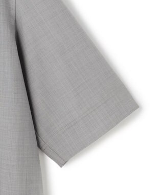 ICB L 【先行予約】ドライクールトロ 5分袖シャツ ライトグレー