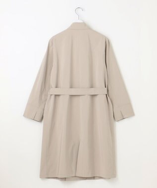 J.PRESS LADIES S 【洗える】Artirosa ステンカラー コート ライトグレー系