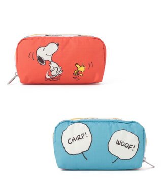 LeSportsac RECTANGULAR COSMETIC/スヌーピー＆パルレクタングラーコスメティック