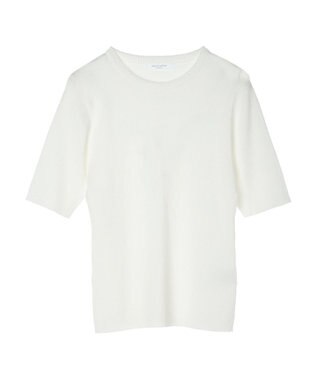 Green Parks 洗える　コンパクトニットプルオーバー Off White