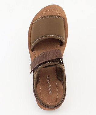 ANY ベルトラインサンダル ブラウン