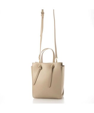 UNBILLION カシュカシュ cachecache / ノットハンドル縦長ミニトート LBE