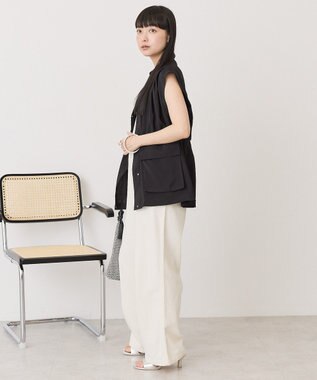 AMERICAN HOLIC Ｗポケットベスト Black
