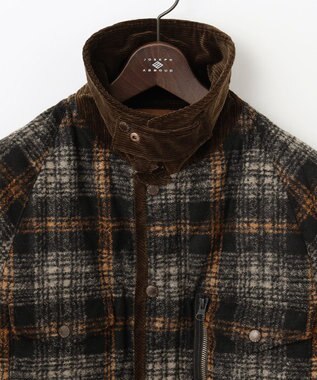 JOSEPH ABBOUD MOUNTAIN 【UNISEX】軽量/中綿 ダブルフェイスブルゾン 黄土色系4