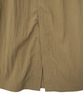 YECCA VECCA 【UVカット/接触冷感/遮熱】COOLカーゴロングスカート Khaki