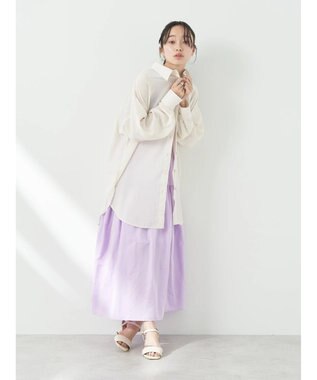 earth music&ecology ウ゛ィンテージボタンシャツ Off White