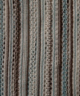 WEGO ストライプメッシュBIGシャツ（S） 柄1