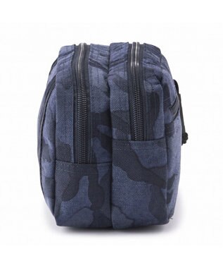 ZERO HALLIBURTON コーデュラカートポーチ 82005 ネイビーカモ柄