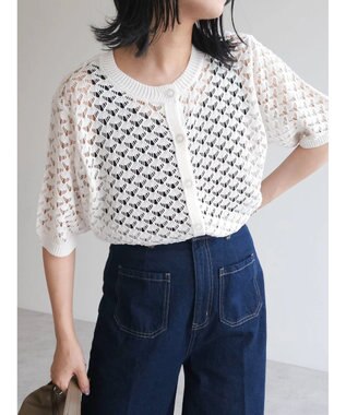 Green Parks ２Ｗａｙ　メッシュカーデ Off White