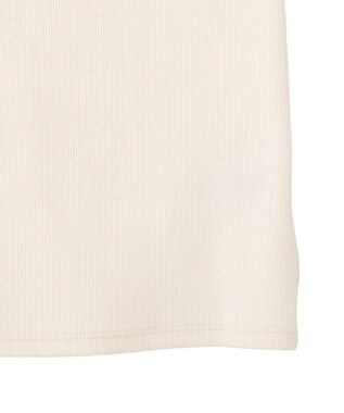 YECCA VECCA チュールMIXリブインナー Ivory