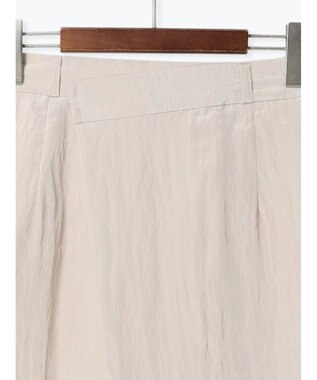 Te chichi フロントタックサテンスカート ベージュ