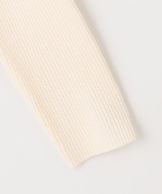 Feroux 【洗える】3way フリルニットトップス アイボリー系