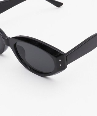 WEGO 【ユニセックス着用ITEM】カラーレンズキャットアイ ブラック