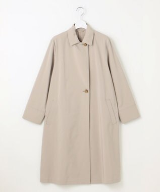 J.PRESS LADIES S 【洗える】Artirosa ステンカラー コート ライトグレー系