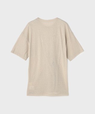 GRACE CONTINENTAL タックロゴTシャツ ベージュ