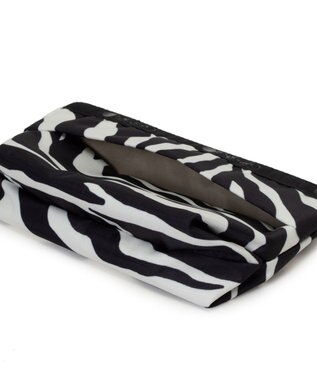 LeSportsac SMALL SLOAN COSMETIC/クリームブラックゼブラ クリームブラックゼブラ