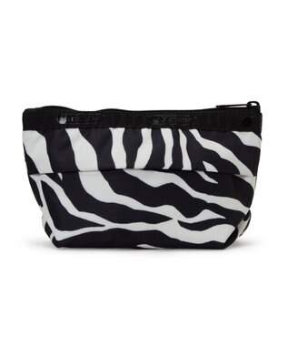 LeSportsac SMALL SLOAN COSMETIC/クリームブラックゼブラ クリームブラックゼブラ