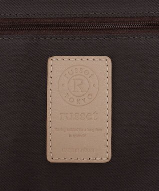 russet 《composition》レザー2WAYミニボストンバッグ(CE-1684) D.Brown