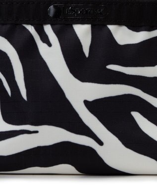 LeSportsac SMALL SLOAN COSMETIC/クリームブラックゼブラ クリームブラックゼブラ