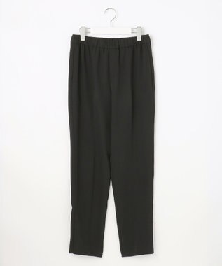 UNFILO 【ストレッチ/洗える】出会えるパンツ テーパード ブラック系