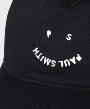 Paul Smith Happy ベースボールキャップ ブラック