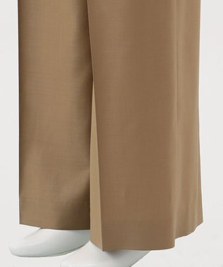 23区 【エステータ】ウールチンツ サロペット カーキ系