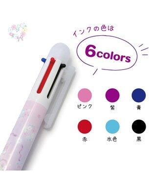 Mother garden マザーガーデン 野いちご ６色ボールペン 《スケッチ柄》 スケッチ