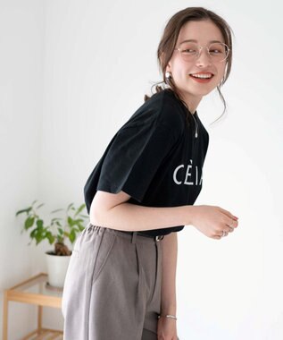 WEGO 【新色追加/手洗い可/綿100%/MLXLサイズ】クルーネックプリントTシャツ 柄5