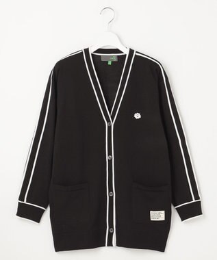 PW CIRCULUS 【WOMEN】ライン カーディガン ゴルフウェア レディース ブラック系