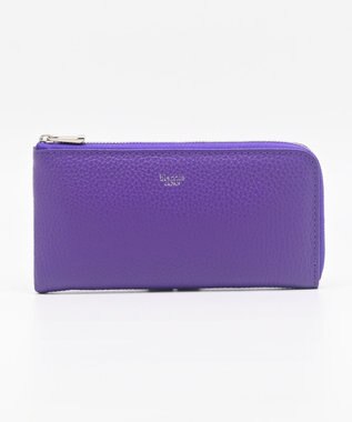 blancle シュリンクレザー Lジップ ロングウォレット