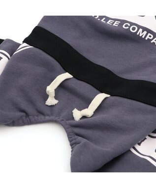 PET PARADISE Lee ボックスロゴ ロンパース 小型犬 チャコールグレー