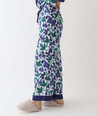 UCHINO マシュマロガーゼ グレープレディスパジャマOA ヴァイオレット