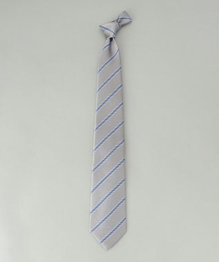 GOTAIRIKU 西陣タイ_レジメンタル ライトグレー系1